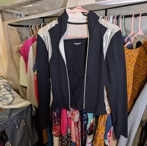 bebe Black and Silver Jacket
